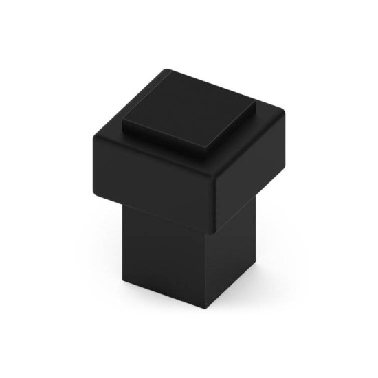 Opritor usa pentru pardoseala, STOP 3, negru cu surub