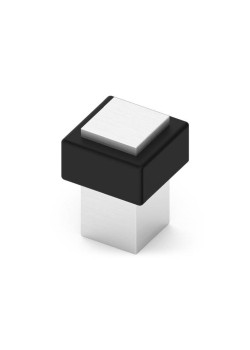 Opritor usa pentru pardoseala, STOP 3, nichel cu surub