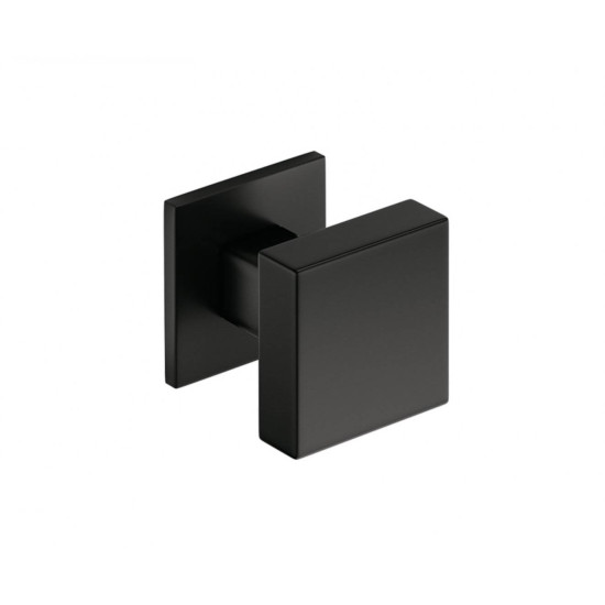 Set butoni Aegis mobili negru mat cu rozeta cheie