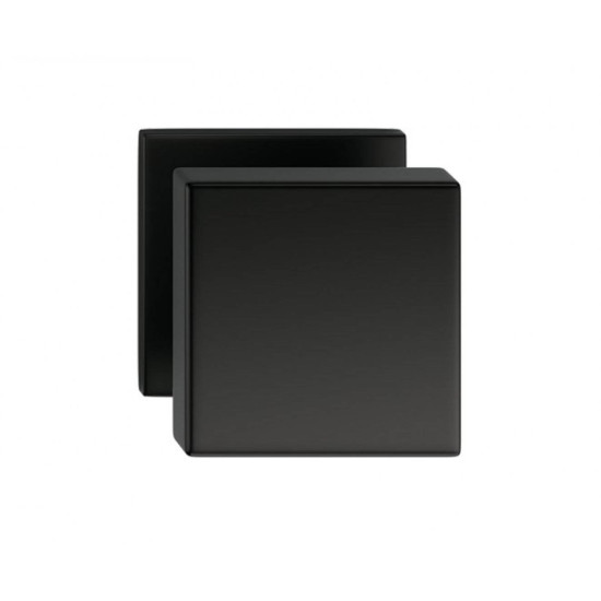 Set butoni Aegis mobili negru mat cu rozeta wc