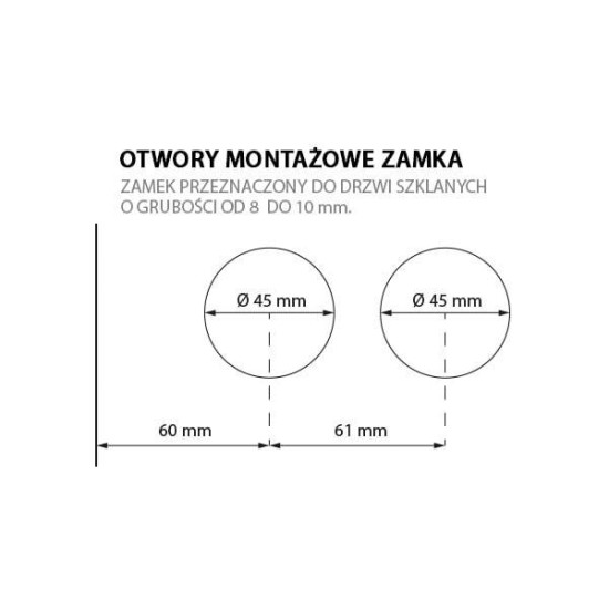 Set complet usi sticla inox cu balamale orizontale cheie 2