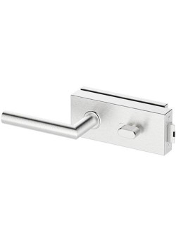 Set complet usi sticla inox cu balamale orizontale wc 3 Set complet usi sticla inox cu balamale orizontale wc 3