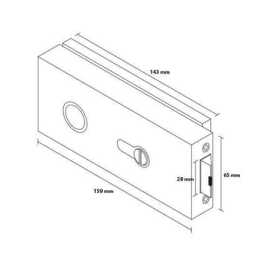 Set complet usi sticla inox cu balamale orizontale wc 3