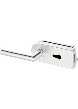 Set complet usi sticla inox cu balamale orizontale yala 2 Set complet usi sticla inox cu balamale orizontale yala 2