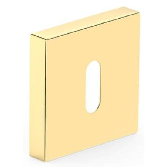 Set rozete auriu lucios patrate cheie