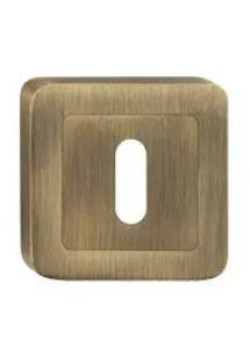 Set rozete bronz patinat lucios patrate cheie Set rozete bronz patinat lucios patrate cheie