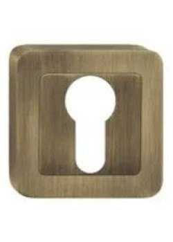 Set rozete bronz patinat lucios patrate yala Set rozete bronz patinat lucios patrate yala