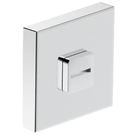 Set rozete crom lucios patrate wc