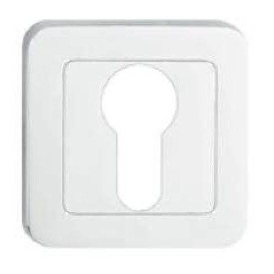 Set rozete crom lucios patrate yale