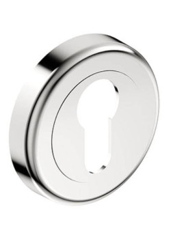 Set rozete crom lucios rotunde yala