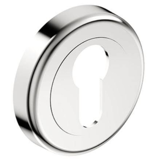 Set rozete crom lucios rotunde yala