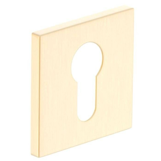 Set rozete FIT auriu satin lucios patrate yala