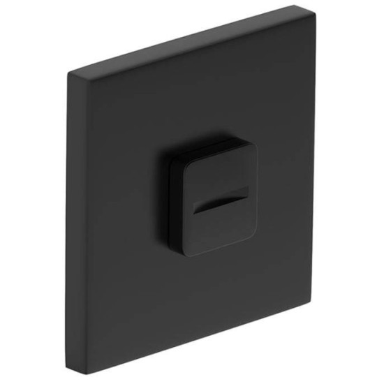 Set rozete FIT negre patrate wc