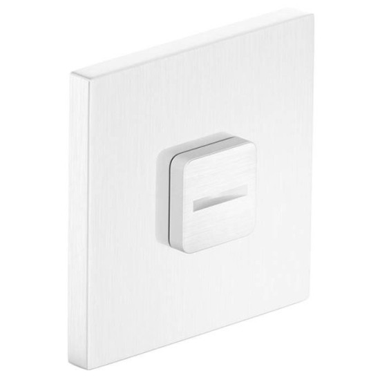 Set rozete FIT nichel patrate wc