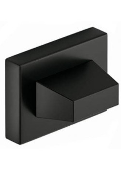Set rozete negre rectangulare wc