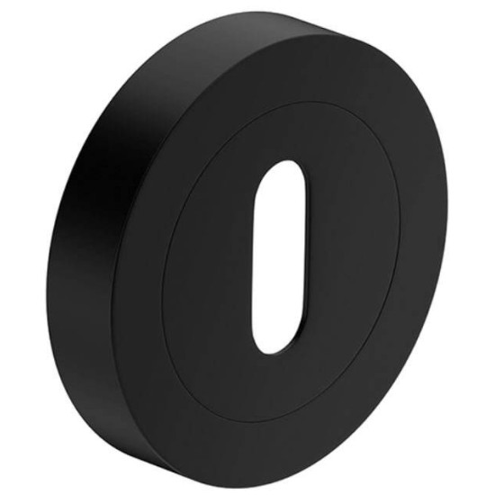 Set rozete negre rotunde cheie