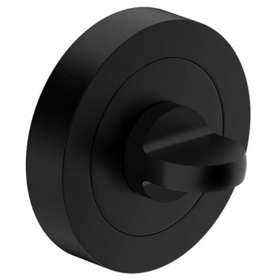 Set rozete negre rotunde wc