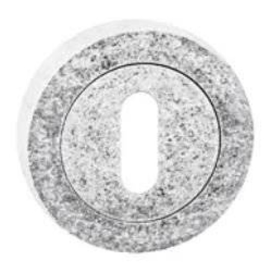 Set rozete nichel antic rotunde cheie