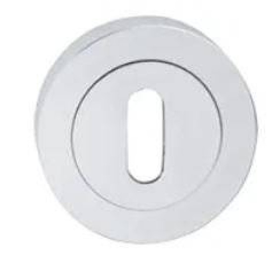 Set rozete nichel rotunde cheie