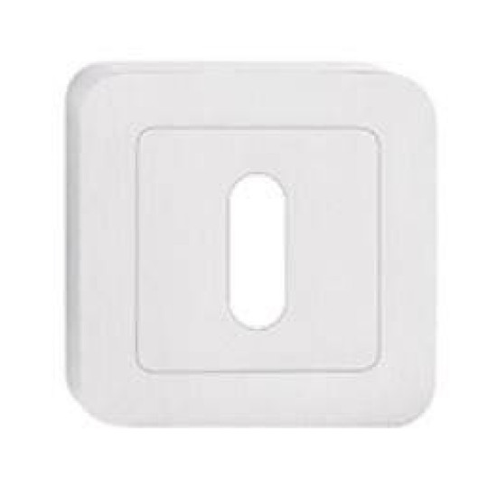 Set rozete nichel patrate cheie