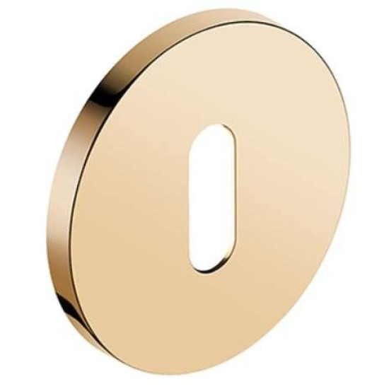 Set rozete SLIM auriu lucios rotunde cheie