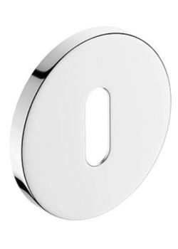 Set rozete SLIM crom lucios rotunde cheie