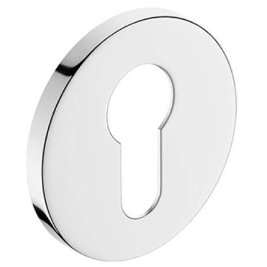 Set rozete SLIM crom lucios rotunde yala