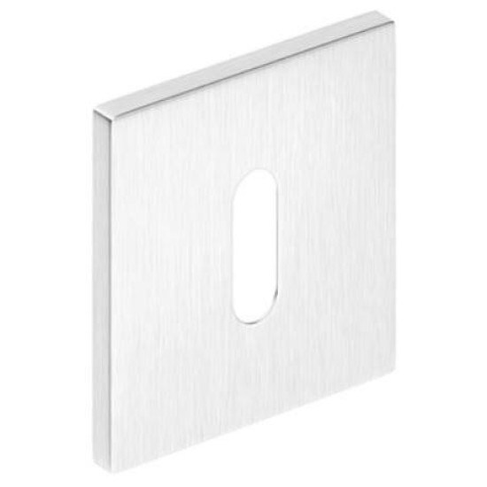 Set rozete SLIM crom satin patrate cheie