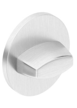 Set rozete SLIM crom satin rotunde wc