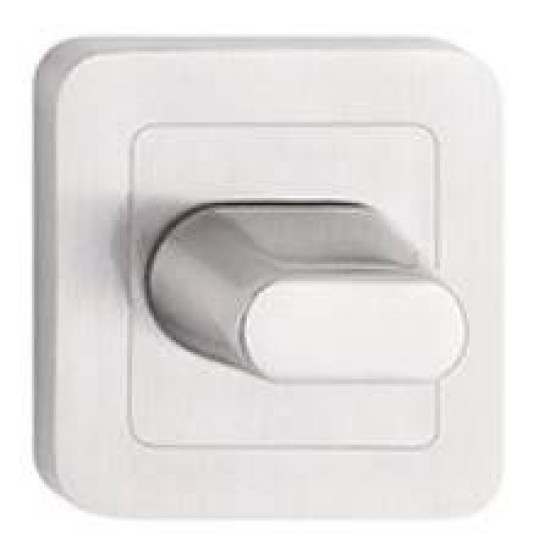 Set rozete nichel patrate wc