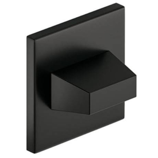 Set rozete SLIM negre patrate wc