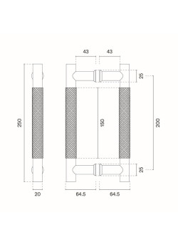 Tragator usa TIME dublu negru mat